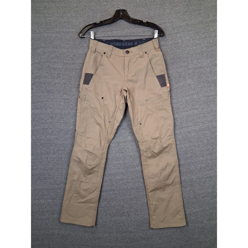 Dovetail Workwear Womens 000x28 XXS Brown Ripstop Canvas Utility Cargo Gorp
